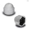 Elesa Hex Spoke Bolt Cap, 29.80 mm Fits Bolt Dia, Chrome, Polyethylene Matte NCD-CR - alternate 1
